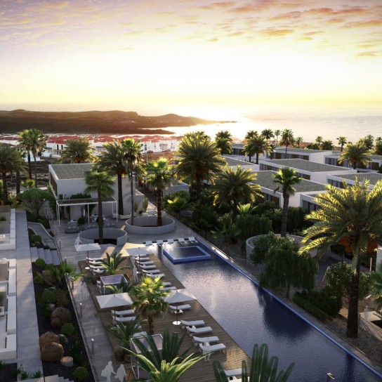 Vistas mar. Horizonte. Tenerife. Piscina.