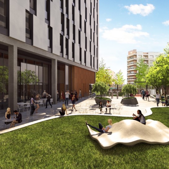 Jardín. zonas verdes Vitoria.