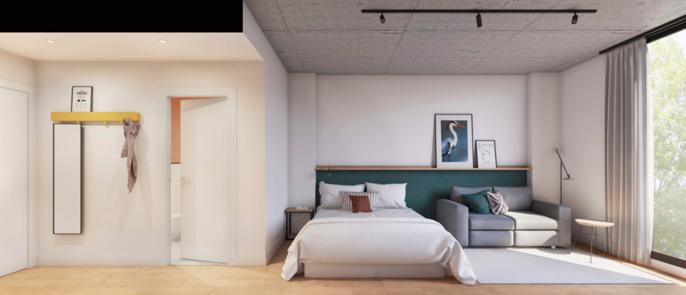 Habitación doble. Cama 1.5